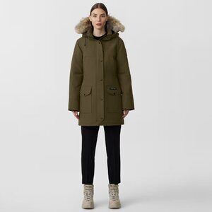 Canada Goose Trillium Parka Heritage - Size Small in Military Green - AS IS